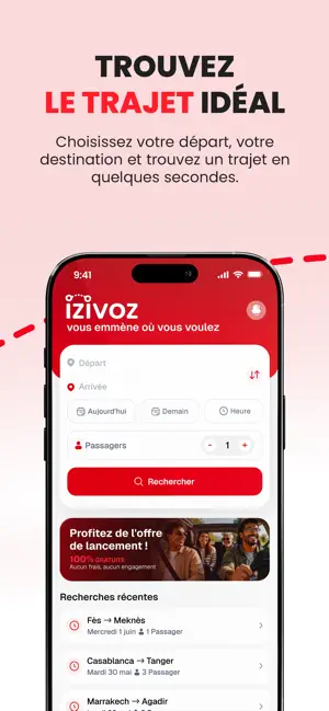 Izivoz - Covoit, carpooling screenshot 2