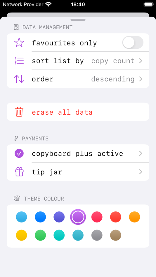 #3. Copyboard – Copy-Paste Tool (macOS) Podle: David Steppenbeck