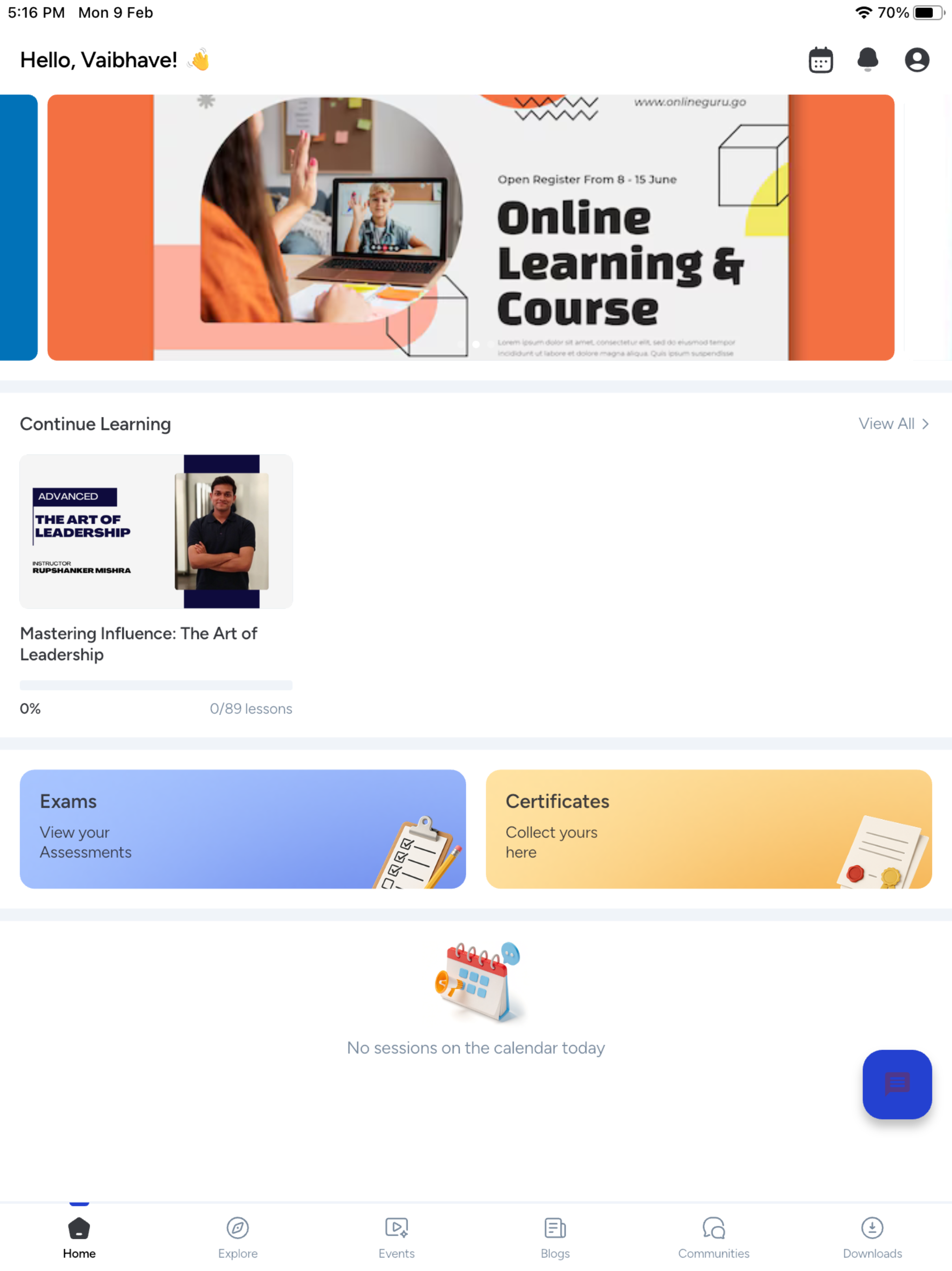 IDEAS Learning App