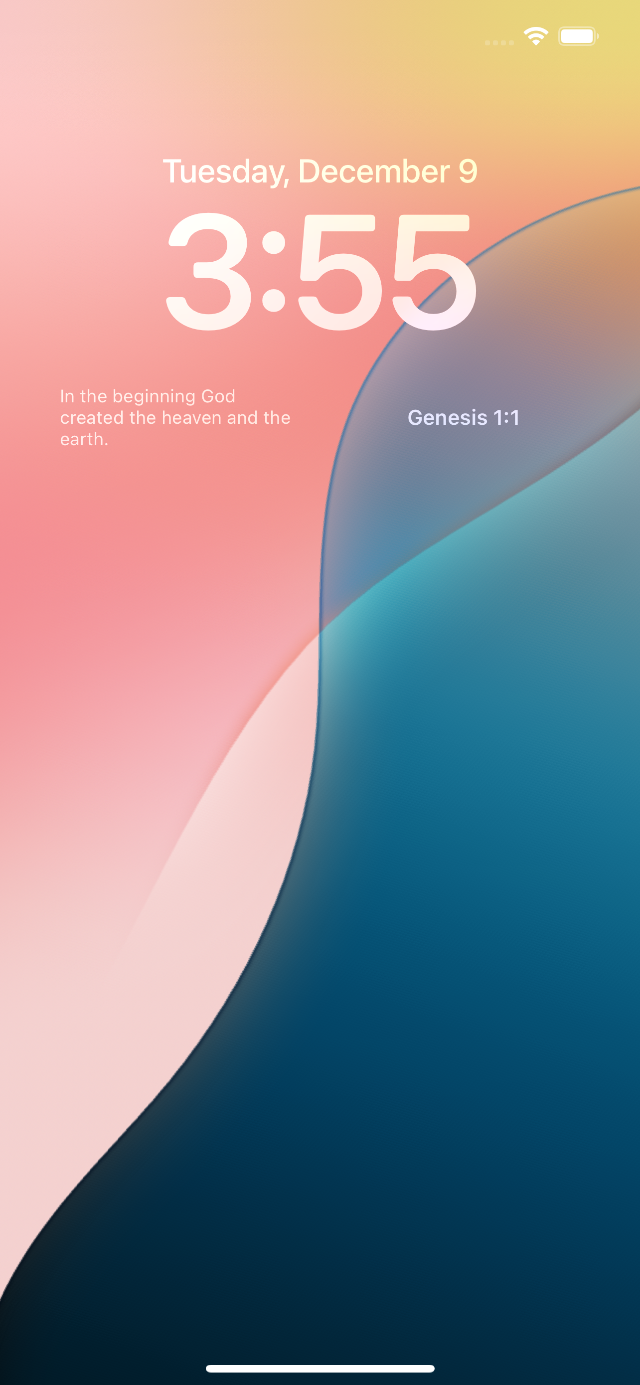 Bible Widget - Today's Verse