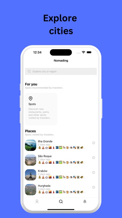 Nomading - Your Solo Trip App