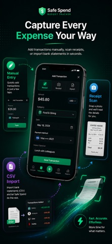 Safe Spend: Budget Tracker Screenshot 4 of 8