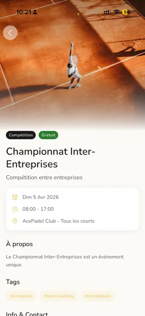 AcePadel CIV screenshot 4