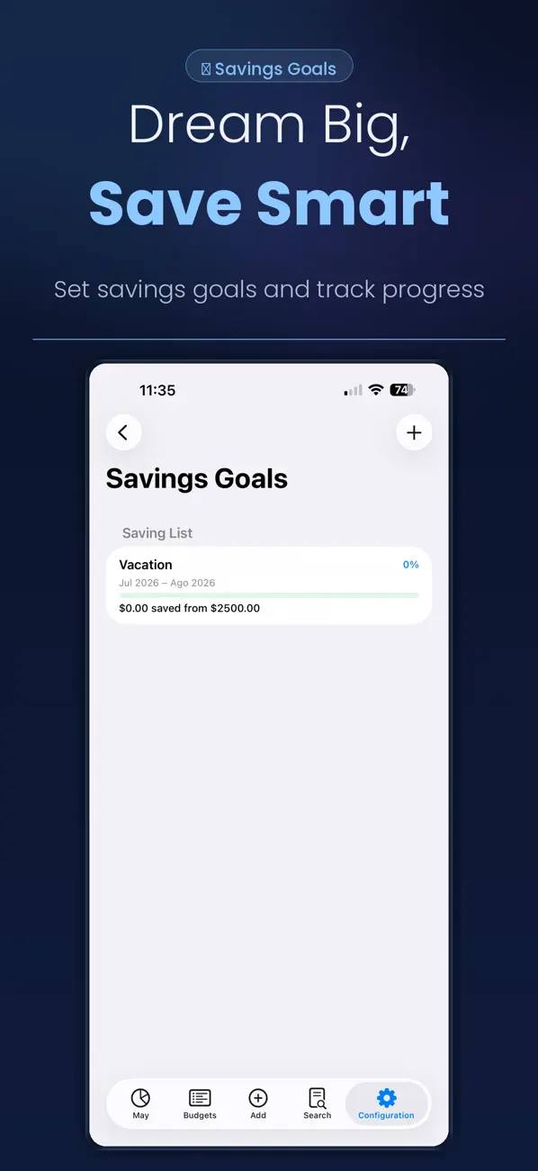 Screenshot #3 pour eBudget: Expense Money Tracker