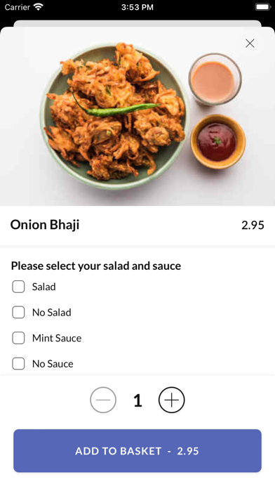 The Miah Restaurant Screenshot