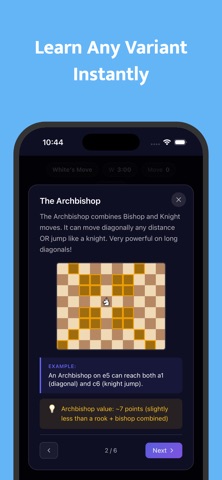 Chess Offline AI & Multiplayer iPhone screenshot