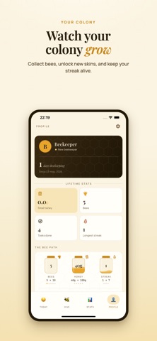 Honeycomb - Habit tracker screenshot
