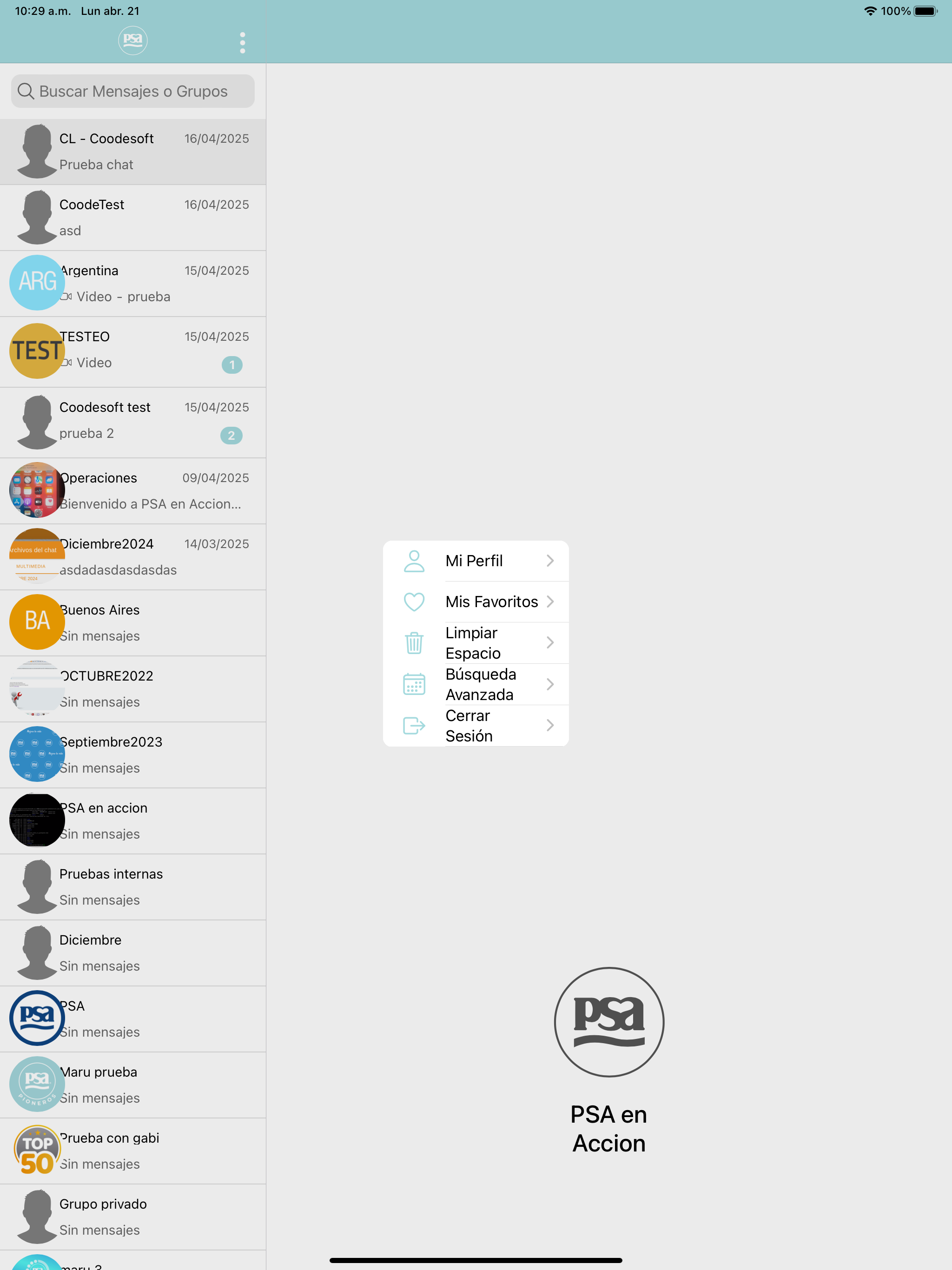 PSA en Acción screenshot 7