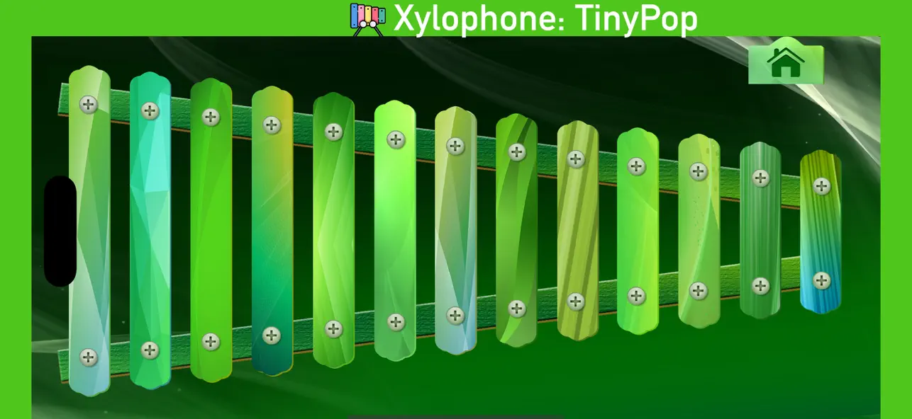 Screenshot #2 pour Xylophone: TinyPop RainbowKeys
