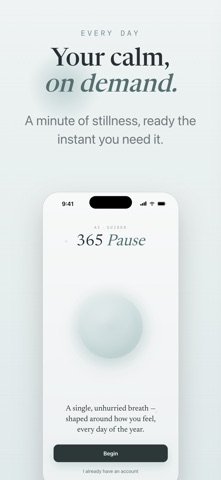 365 Pause: Meditation for You Screenshot 1 of 6