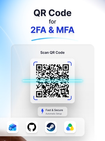 Authenticator App • 2FA iPad screenshot