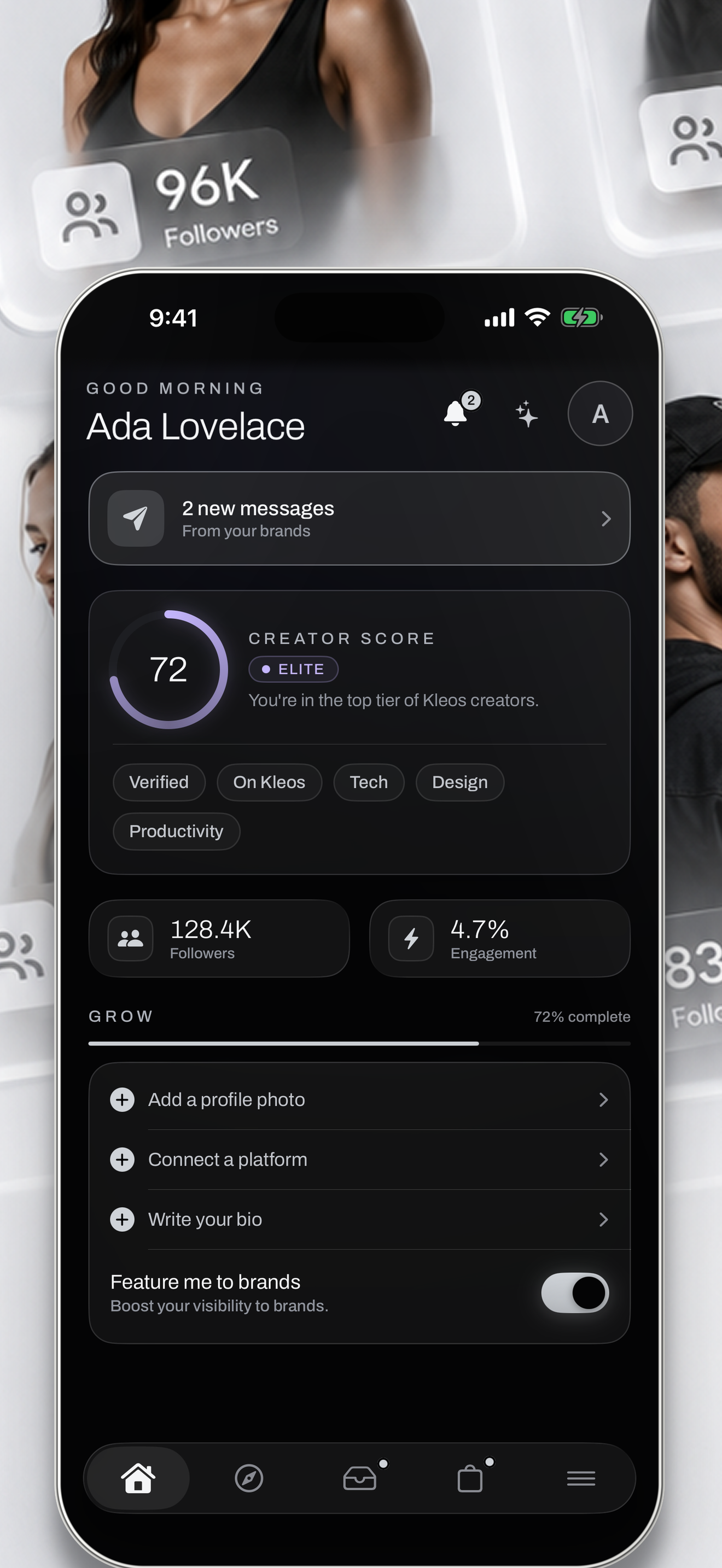 Creators Marketplace | Kleos screenshot 2