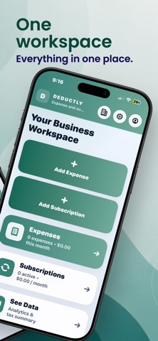Deductly - Expense Tracker screenshot