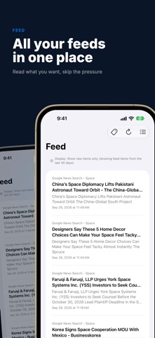 Gatherly - Easy RSS Reader Screenshot 1 of 4
