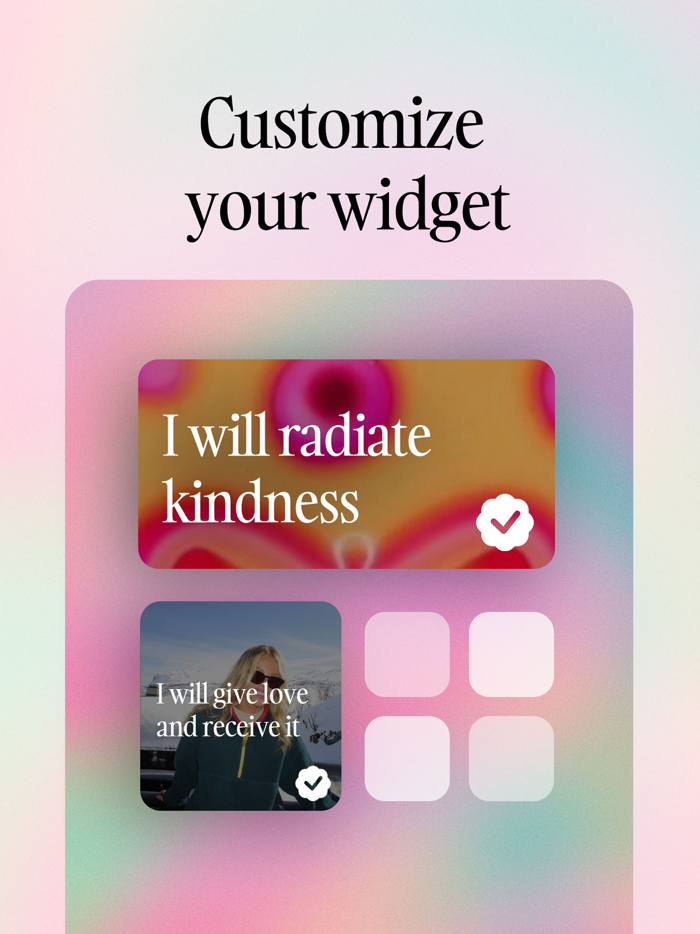 Dot - Daily Affirmation Widget