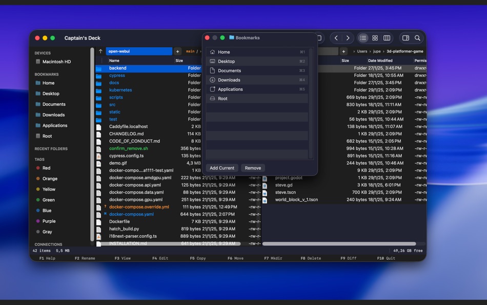 #10. Captain's Deck (macOS) Ved: ATHANASIOS CHONIAS