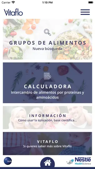 Captura de pantalla de Intercambios Vitaflo en iPhone 1