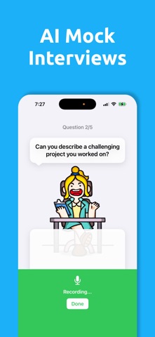 Mock Interview Prep AI screenshot