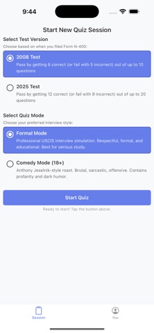 AI Citizen Quiz Screenshot 2 of 5