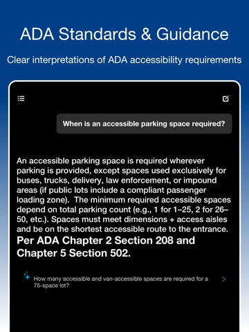 Code Snap: AI ADA Guide iPad screenshot