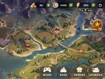 WWII Defense: RTS Army TD game iPad screenshot