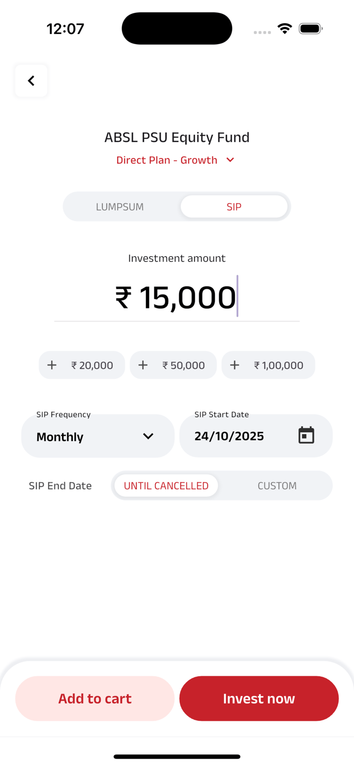 ABSLMF Investor App screenshot 6
