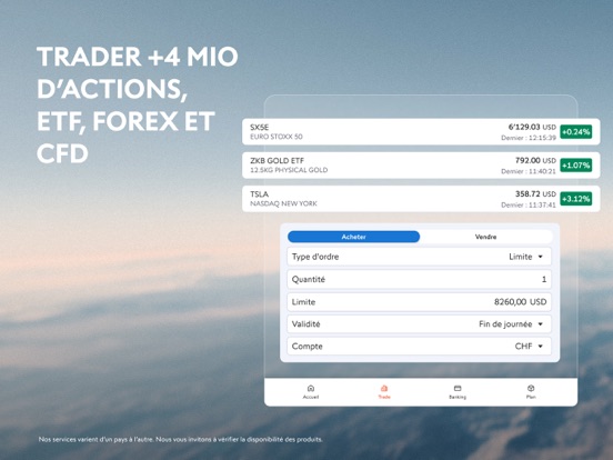 Screenshot #6 pour Swissquote