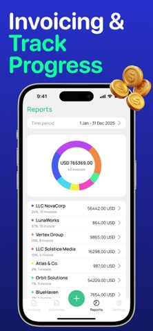 The Invoice Maker & Generator screenshot