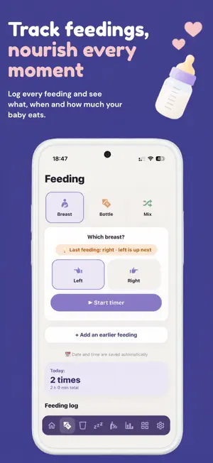 Bubbi - Baby Tracker & Diary screenshot 4