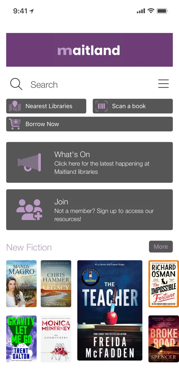 Screenshot #1 pour Maitland Libraries