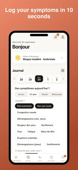 Atchoum: Pollen & Allergy screenshot 2