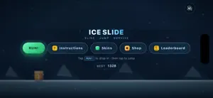 Ice Slide: Cube Runner screenshot 1