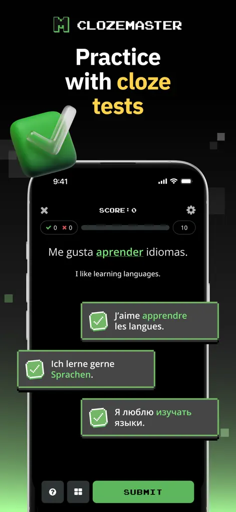Clozemaster－Vocabulary Builder - Education App | MWM