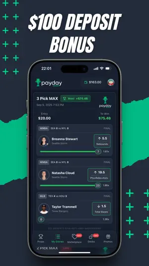 Payday Fantasy - DFS Pick Em screenshot 3