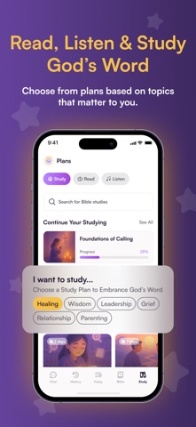 Graceful - Bible, Study, Chat screenshot