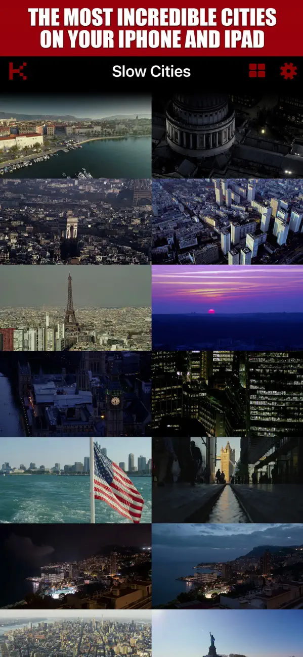 Screenshot #1 pour Slow Motion Cities 4K