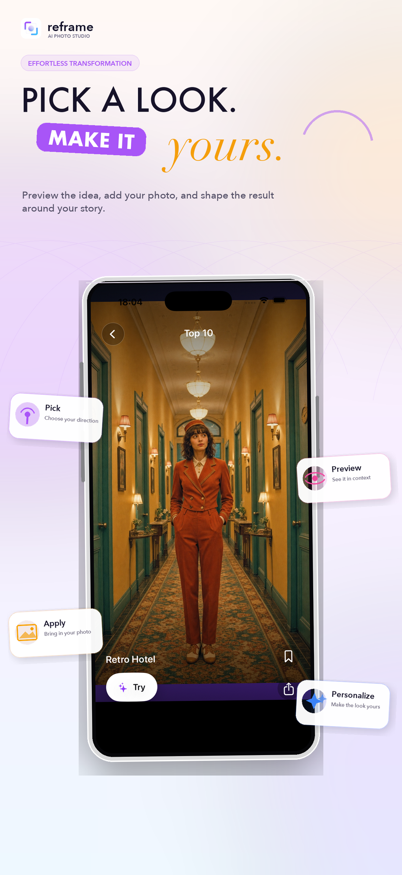 Reframe: AI Image Generation screenshot 4