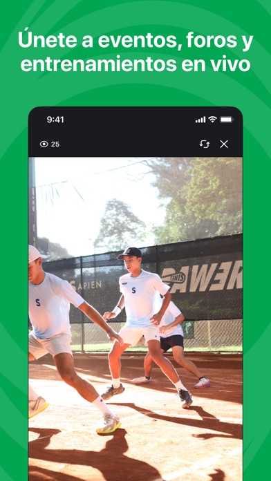 SapienX Tenis iPhone screenshot 3 - Social Networking app
