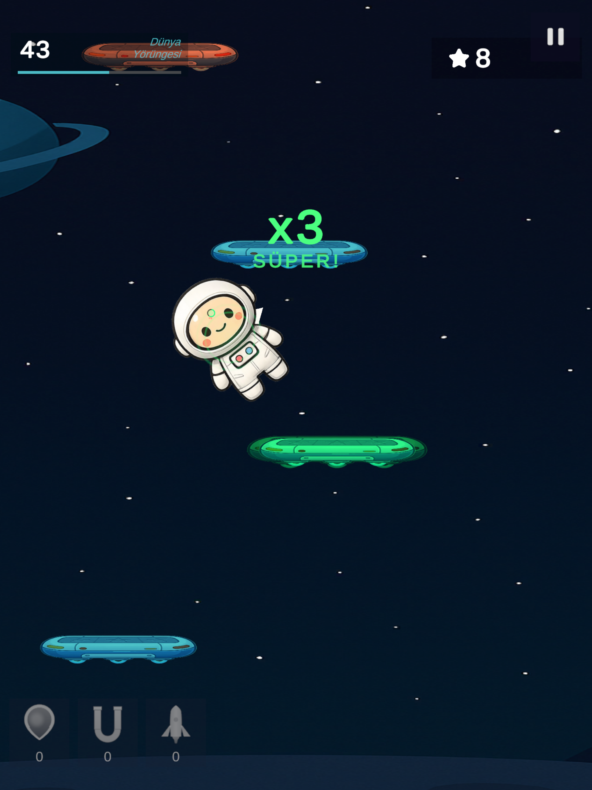 Space Tower: Jumping Adventure