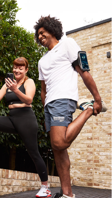 Reebok Fitness App Screenshot