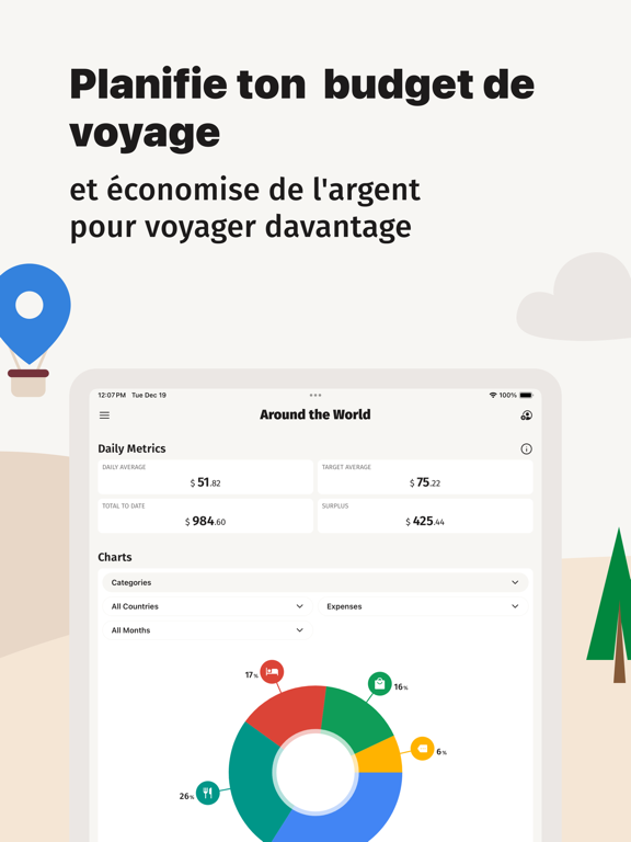 Screenshot #4 pour TravelSpend - Budget de voyage