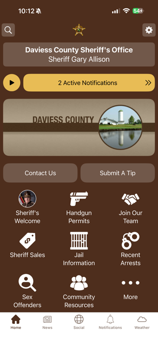 Daviess County Sheriff Screenshot 1 of 3