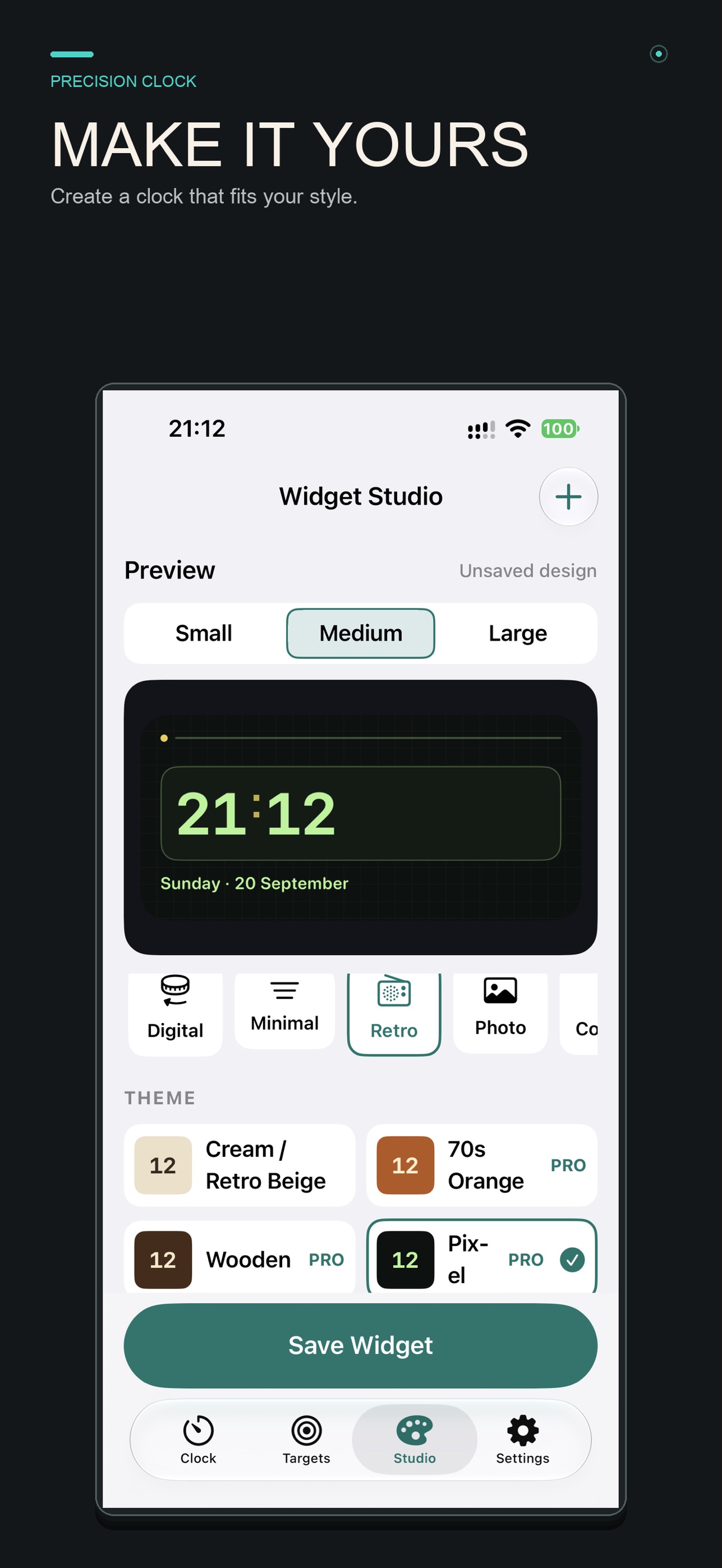 Screenshot 3 of Precision Clock: Widgets