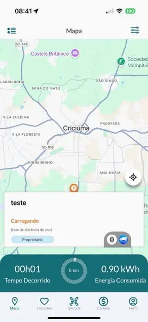 Ecofortte Eletropostos screenshot 2