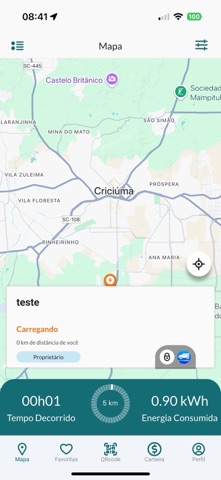 Ecofortte Eletropostos Screenshot 2 of 5