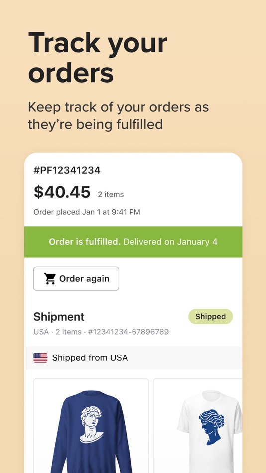 #2. Printful App (iOS) 由: Printful, Inc.