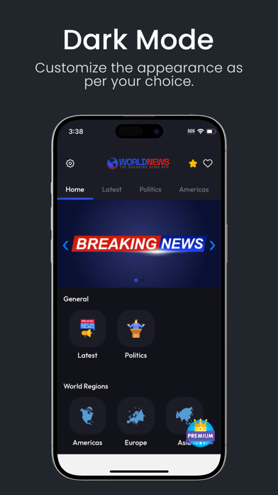 World News: Breaking News App Screenshot
