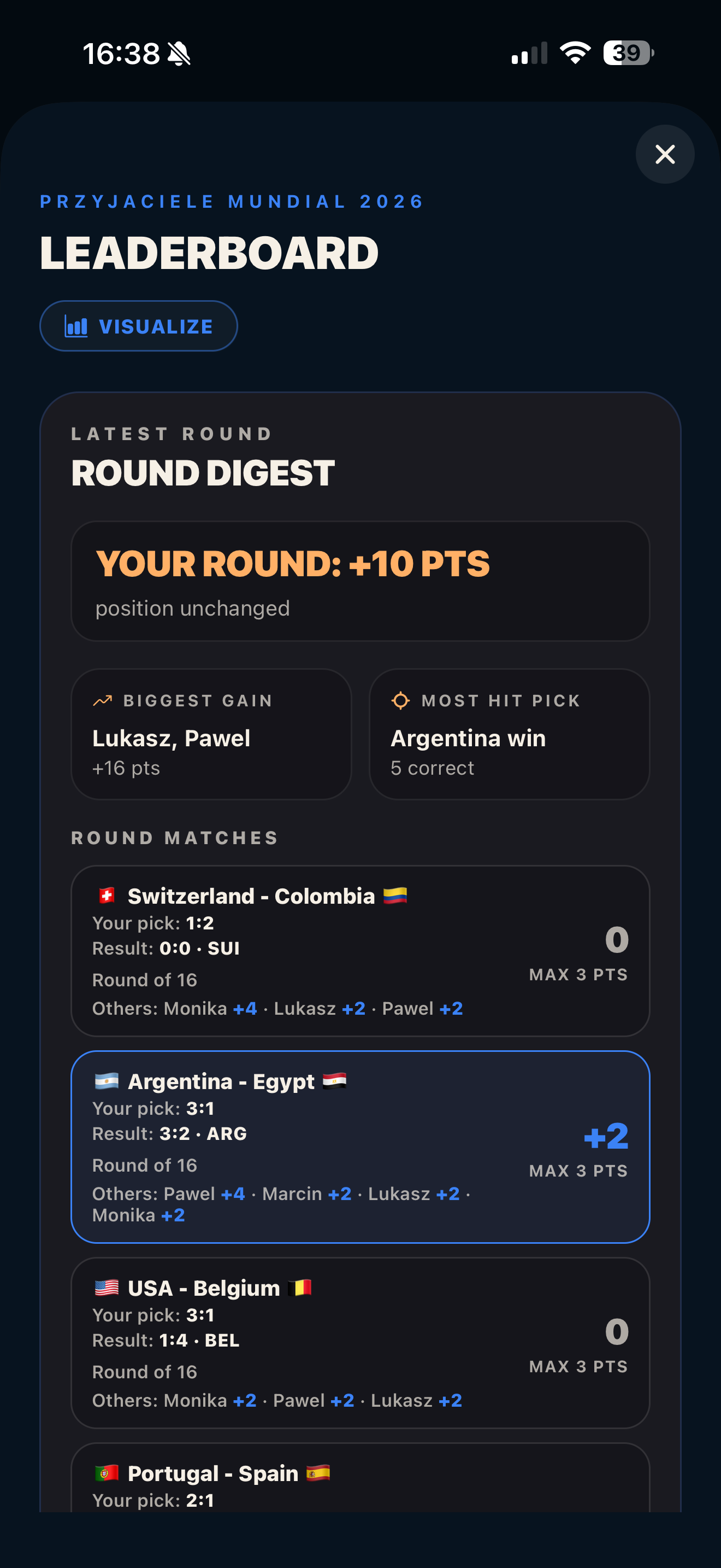 Friend Bet screenshot 3
