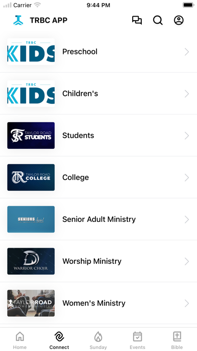 TRBC App Screenshot 2 of 4