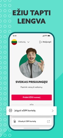Mano EŽYS screenshot